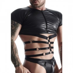 WETLOOK MENS CAMISETA...