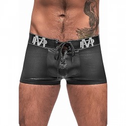 BOXER CON CORDONES - NEGRO
