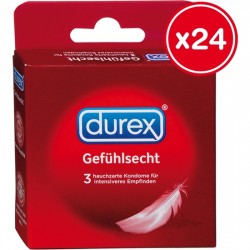 DUREX SENSITIVOS 3 UDS (24...
