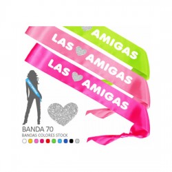 
				AMIGAS CORAZÓN BANDA...